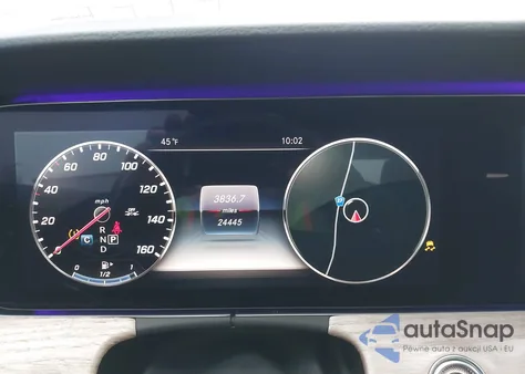 2020 Mercedes-Benz E 450 4Matic z USA, uszkodzony, nr VIN WDD1K6JB9LF123840